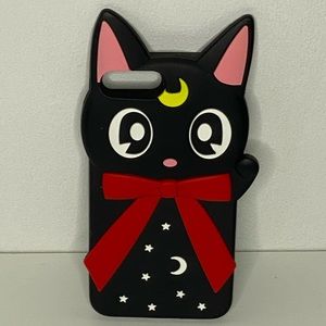 Sailor moon Luna silicone case